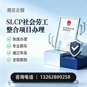 汕头SLCP社会劳工整合项目申报服务