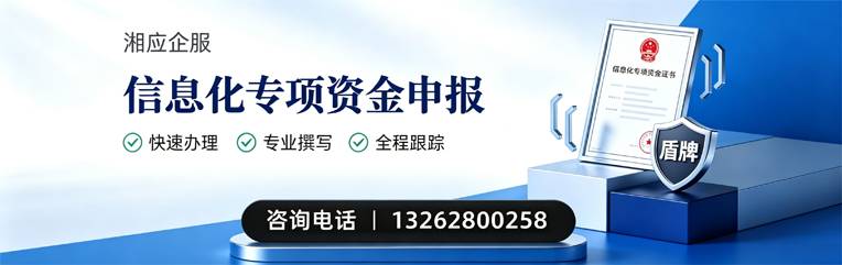汕头信息化专项资金申报服务
