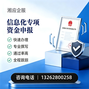 汕头信息化专项资金申报服务